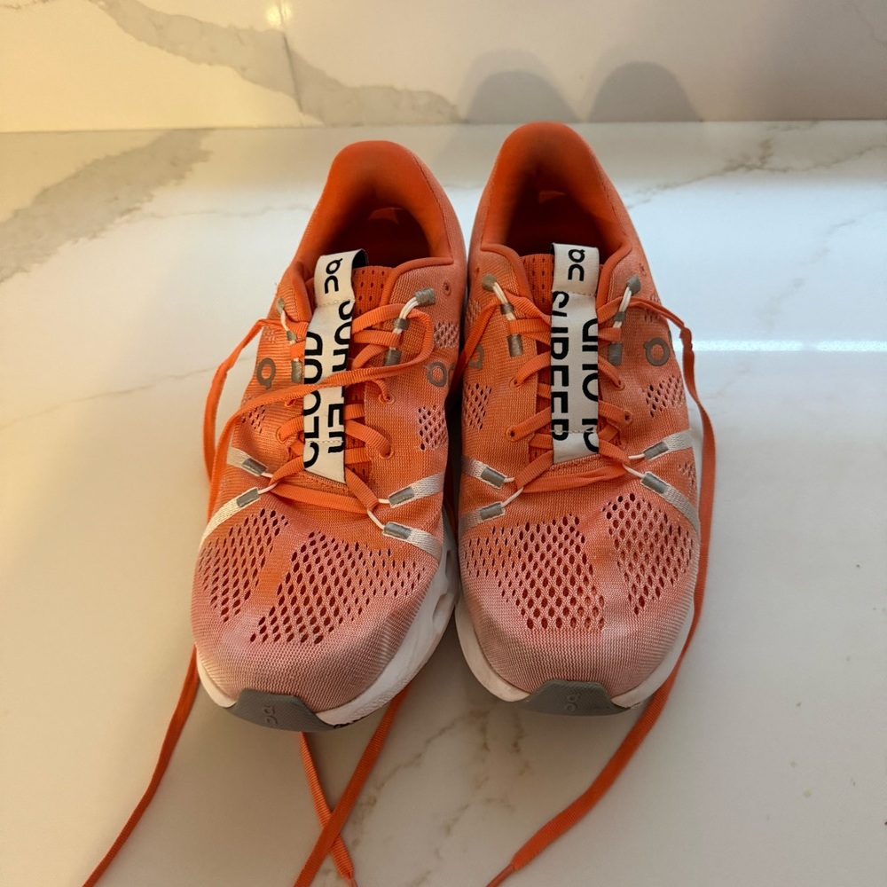 On Running Cloudsurfer Flame Orange Preowned runn… - image 1